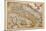 Map of Italy-Abraham Ortelius-Mounted Art Print