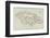 Map of Jamaica-null-Framed Photographic Print