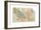 Map of Lake Nicaragua (C. 1900), Maps-Encyclopaedia Britannica-Framed Giclee Print