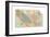 Map of Lake Nicaragua (C. 1900), Maps-Encyclopaedia Britannica-Framed Giclee Print