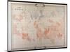 Map of Lemuria at Its Greatest Extent-W. Scott-elliot-Mounted Art Print