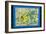 Map of Longridge Fell, Lancashire-Peter Thompson-Framed Photographic Print