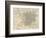 Map of Manchester and Its Environs-J. Bartholomew-Framed Photographic Print