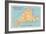 Map of Martha's Vineyard-null-Framed Premium Giclee Print