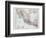 Map of Mexiko 1899-null-Framed Giclee Print