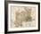 Map of Middlesex, England, 1870s-null-Framed Giclee Print