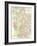 Map of Mississippi, Louisiana and Arkansas, c.1839-David H^ Burr-Framed Art Print