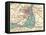 Map of Montreal (C. 1900), Maps-Encyclopaedia Britannica-Framed Stretched Canvas