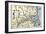 Map of New France and Canada, c.1597-null-Framed Giclee Print