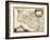 Map of New Spain (Mexico), 16th Century-Science Source-Framed Giclee Print