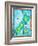 Map of New Zealand-Jennifer Thermes-Framed Photographic Print