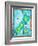 Map of New Zealand-Jennifer Thermes-Framed Photographic Print