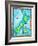 Map of New Zealand-Jennifer Thermes-Framed Photographic Print