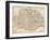 Map of Norfolk, England, 1870s-null-Framed Premium Giclee Print