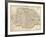 Map of Norfolk, England, 1870s-null-Framed Giclee Print