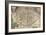 Map of Norfolk in 1574-Christopher Saxton-Framed Giclee Print