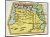 Map of North Africa, c1580s-Unknown-Mounted Giclee Print