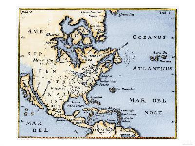 39 Map of North America 17th Century 39 - Map Of North America 17th Century U L P272v90