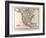 Map of North America, 1872-null-Framed Giclee Print