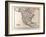 Map of North America, 1872-null-Framed Giclee Print