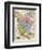 Map of North America, c.1839-Samuel Augustus Mitchell-Framed Art Print