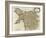 Map of North Wales-Robert Morden-Framed Giclee Print