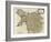 Map of North Wales-Robert Morden-Framed Giclee Print