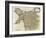 Map of North Wales-Robert Morden-Framed Giclee Print