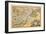 Map of Northwestern Africa-Abraham Ortelius-Framed Art Print