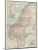 Map of Norway and Sweden. Inset of Kristianiafjord and Vicinity, and Stockholm and Vicinity-Encyclopaedia Britannica-Mounted Art Print