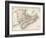 Map of Nova Scotia, Prince Edward Island, and New Brunswick, 1870s-null-Framed Giclee Print