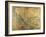 Map of Nueva Espana-Jose Antonio Alzate-Framed Premium Giclee Print