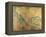 Map of Nueva Espana-Jose Antonio Alzate-Framed Stretched Canvas