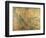 Map of Nueva Espana-Jose Antonio Alzate-Framed Premium Giclee Print