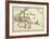 Map of Oceanica, c.1839-Samuel Augustus Mitchell-Framed Art Print