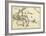 Map of Oceanica, c.1839-Samuel Augustus Mitchell-Framed Art Print