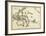 Map of Oceanica, c.1839-Samuel Augustus Mitchell-Framed Art Print