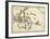 Map of Oceanica, c.1839-Samuel Augustus Mitchell-Framed Art Print