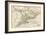 Map of Ontario, Canada, 1870s-null-Framed Giclee Print