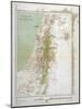 Map of Palestine in Biblical Times-null-Mounted Art Print