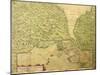 Map of Panama, 1744-null-Mounted Giclee Print