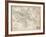 Map of Paris at the Outbreak of the French Revolution, 1789, Published by William Blackwood and…-Alexander Keith Johnston-Framed Giclee Print