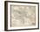 Map of Paris at the Outbreak of the French Revolution, 1789, Published by William Blackwood and?-Alexander Keith Johnston-Framed Giclee Print