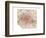 Map of Paris (C. 1900), Maps-Encyclopaedia Britannica-Framed Giclee Print