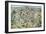 Map of Paris During the Period of the "Grands Travaux" by Baron Georges Haussmann 1864-Hilaire Guesnu-Framed Giclee Print