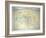 Map of Paris in 1789, 1887-null-Framed Giclee Print