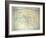 Map of Paris in 1789, 1887-null-Framed Giclee Print