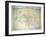 Map of Paris in 1789, 1887-null-Framed Giclee Print