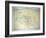 Map of Paris in 1789, 1887-null-Framed Giclee Print