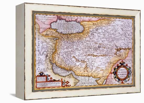 Map of Persia, 1638-Gerardus Mercator-Framed Premier Image Canvas